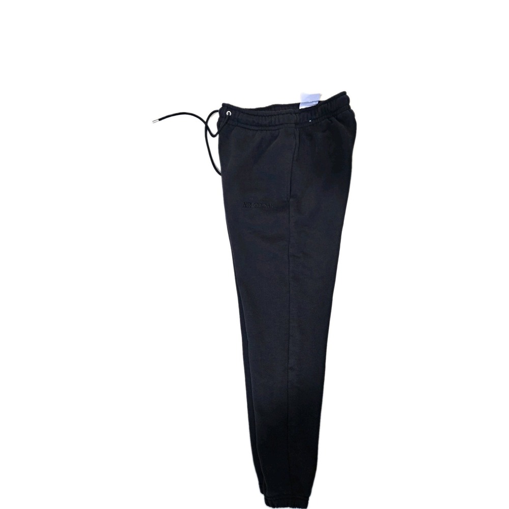 Jordan Wordmark Heavyweight FleecePants Off Noir Mens Size S FJ0696-045 NWT